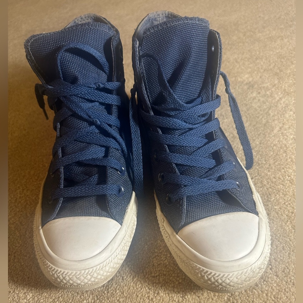 Converse Allstar blue and white